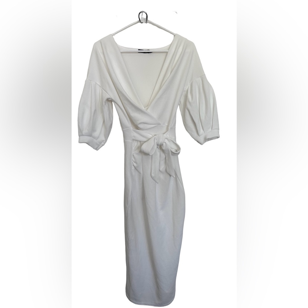 NWOT Boohoo dress women’s size 10 mid calf length so flattering